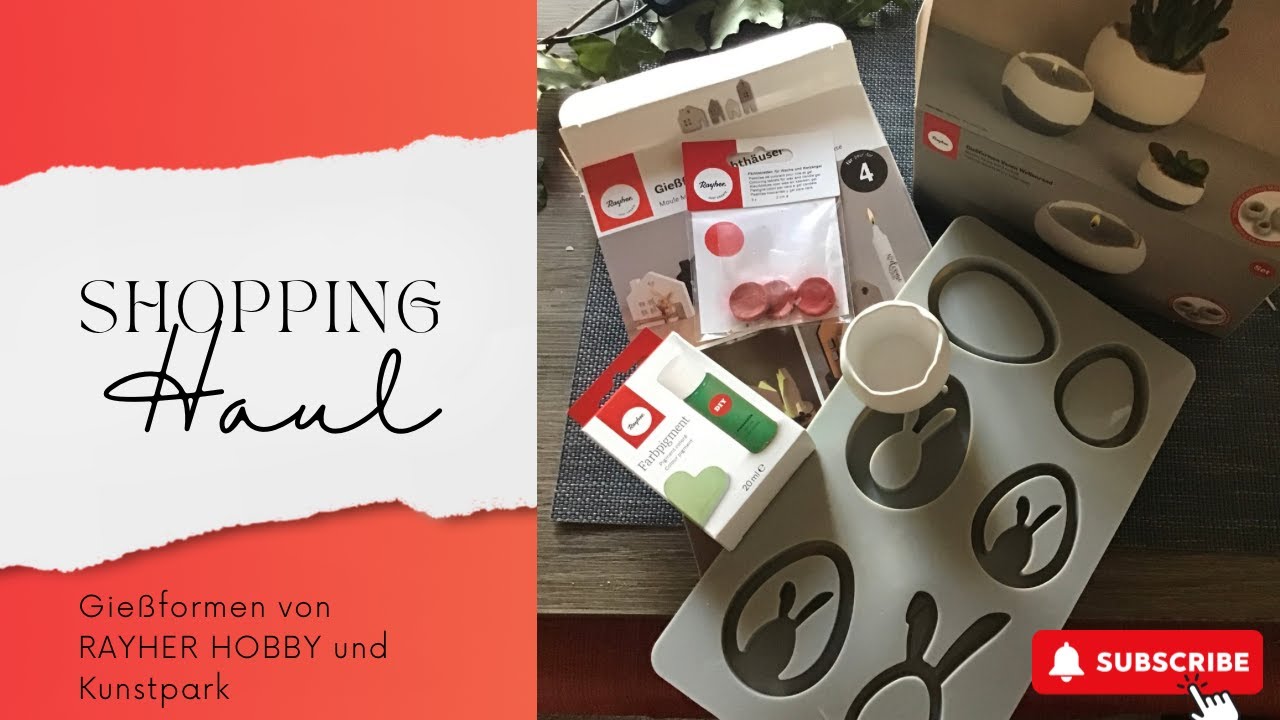 26. Januar 2025 SHOPPING HAUL  Silikonformen von  Rayher Hobby und Kunstpark#diyprojects #raysin