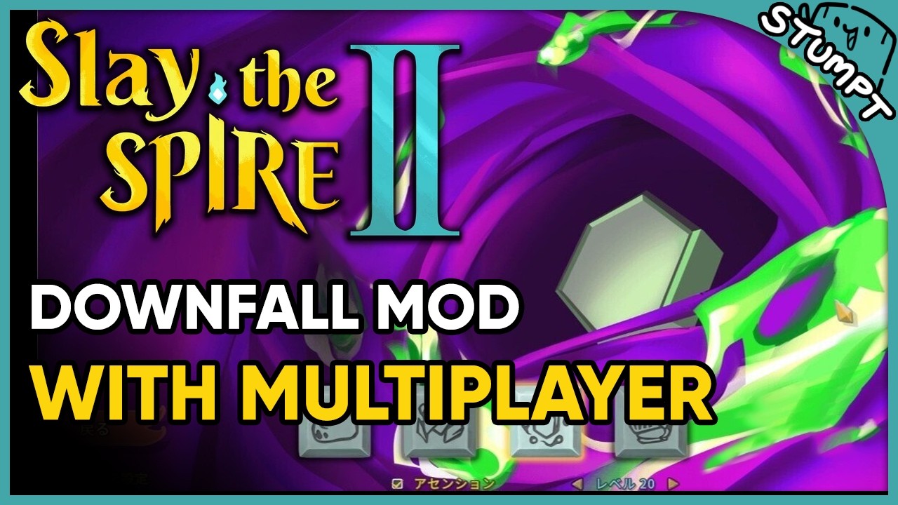 Downfall Mod with Multiplayer! - Slay The Spire 2 (3-player Gameplay)