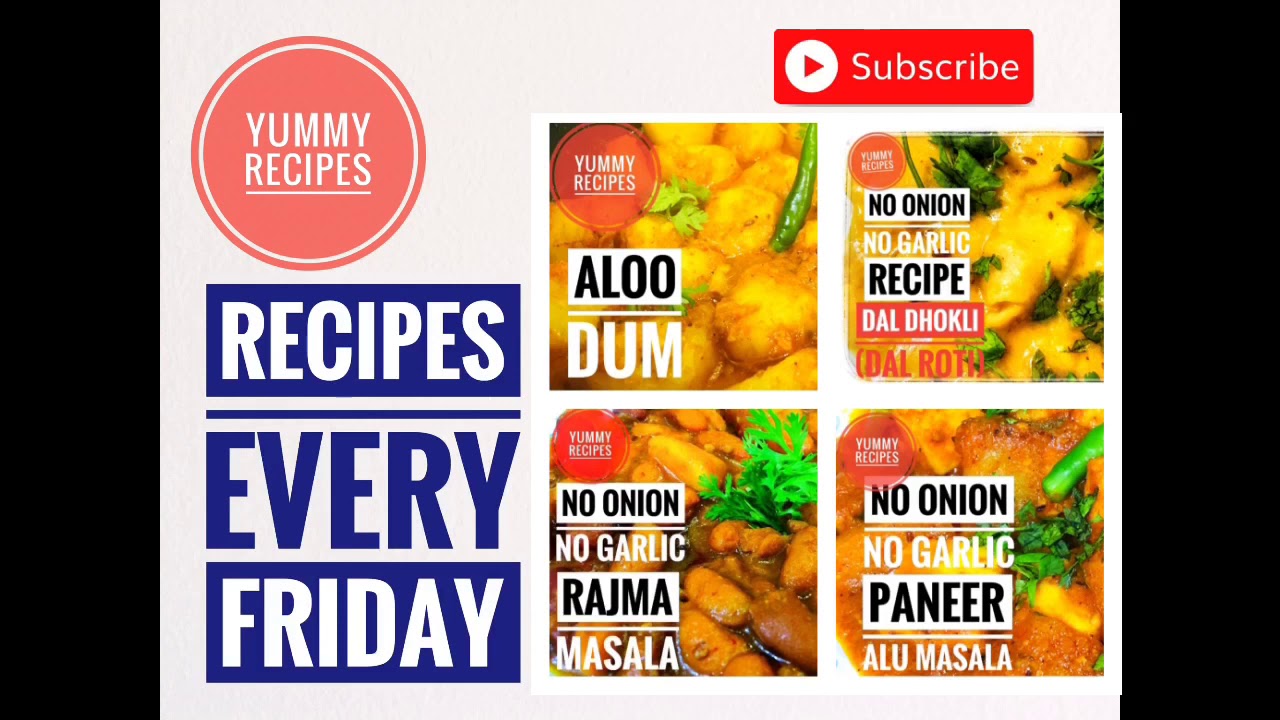 Recipes every Friday - YouTube