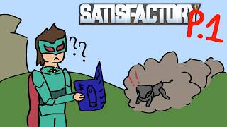 Industrializing an ALIEN PLANET in SATISFACTORY | Part 1