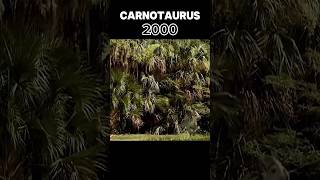 Evolution of Carnotaurus in Movies (2000 - 2022) 🦖🐂 #Shorts #JurassicWorld #Dinosaur #Evolution