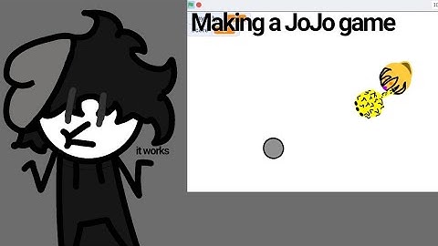 Making a JoJo game