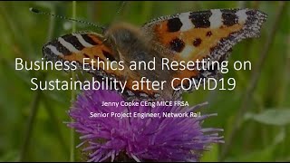 Business Ethics and Sustainability with Jenny Cooke