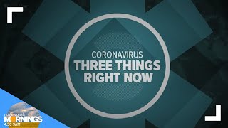 3 things to know about coronavirus for Monday, August 3, 2020
