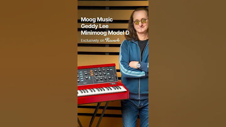 A Geddy Lee Minimoog?! 😮 The Rush legend’s signature model synth is now available on Reverb! #synth