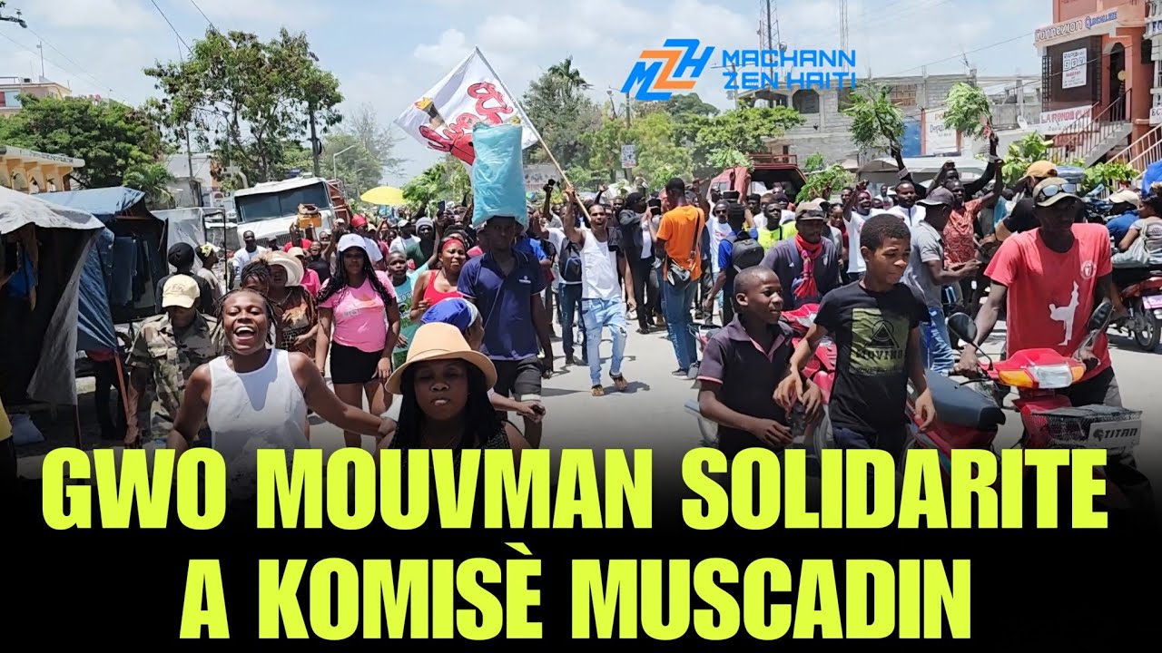 MUSCADIN POU PREZIDAN? PÈP LA PRAN LARI NAN OKAY POU SIPÒTE KOMISÈ A!. GWO PINGA KONT REVOKASYON L