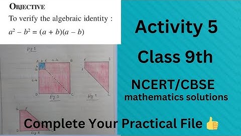 Maths Lab Activity 5 Class 9// Maths Practical// Class 9 Maths Activity Solution// CBSE board #file