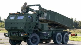 NATO demonstrates HIMARS rocket system in Latvia in a display of force