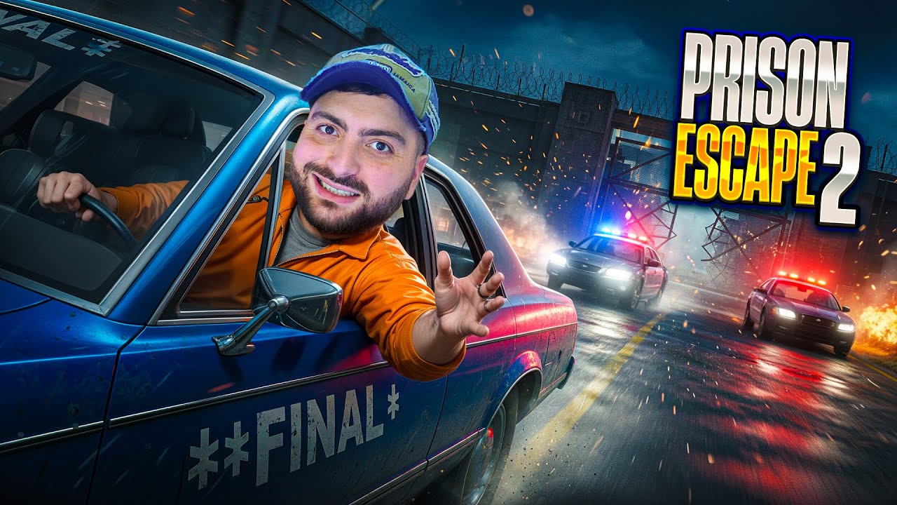 😱ՎԵՐՋԱՊԵՍ ՓԱԽԱՆՔ ԲԱՆՏԻՑ ՄԵՔԵՆԱՅՈՎ🚗Prison Escape 2 FINAL