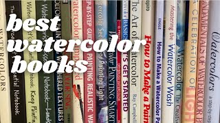 The 3 Best Watercolor Books When I Was A Beginner ✿ Art Vlog #53