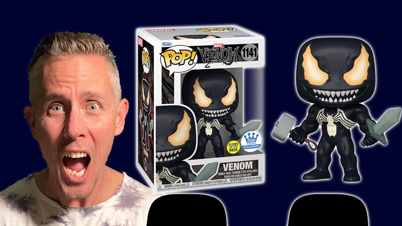 Marvel Funko Pop! Venom Mystery Box Game Stop exclusive