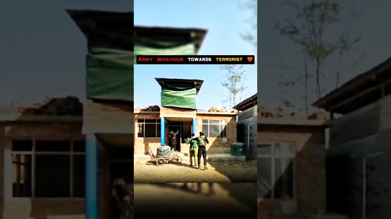 ❣️Army Behaviour towards the Terrorist ❤️ 