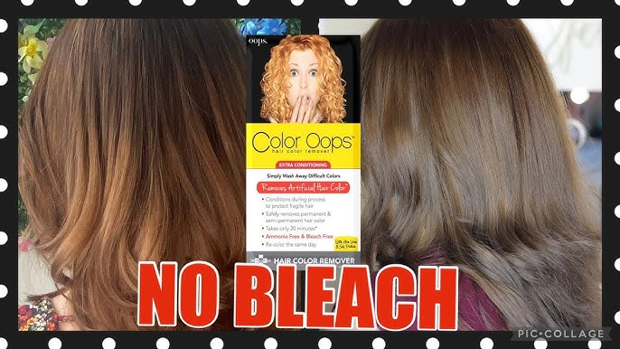 Color Oops Extra Strength Hair Color Remover, Bleach-Free Dye Corrector