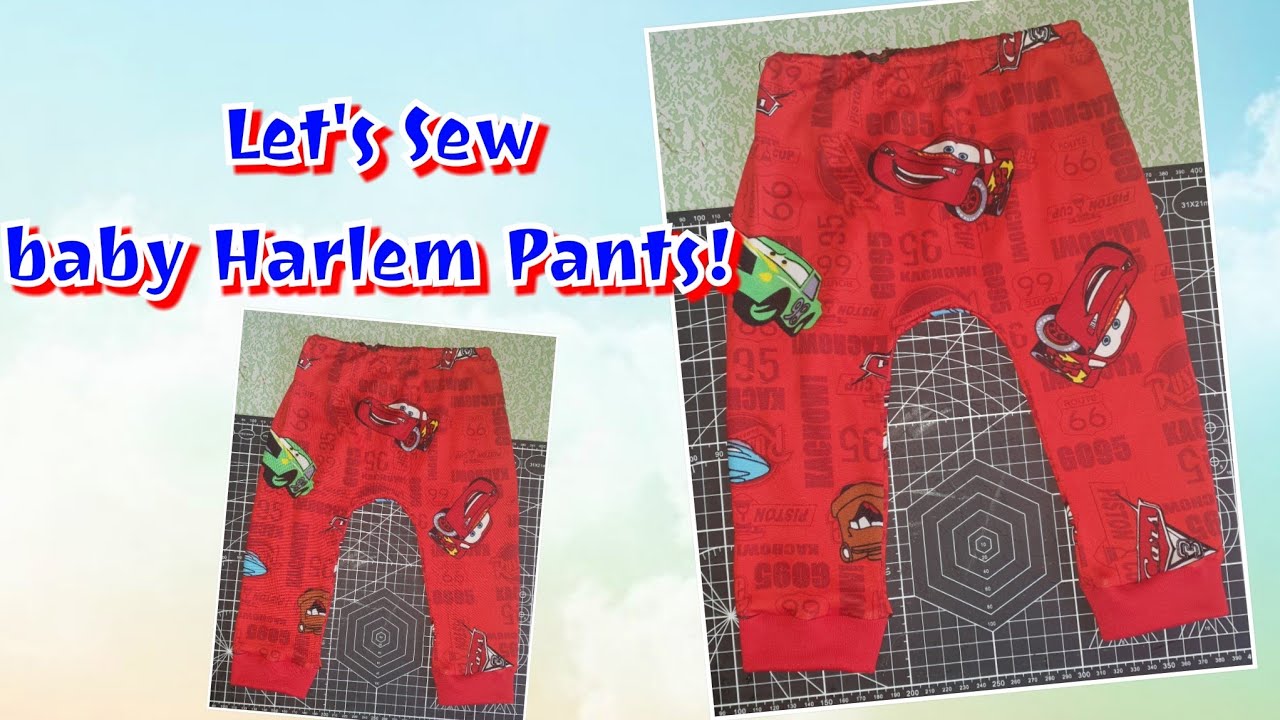 How to sew Baby Harem pants YouTube