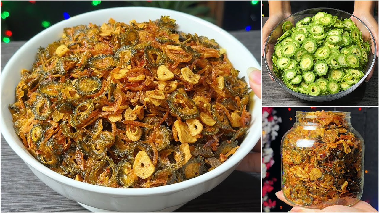 সেহরি নিয়ে টেনশন শেষ⁉️অবিশ্বাস্য মুচমুচে করলার বালাচাও বানিয়ে ৬ মাস সংরক্ষণ করুন | Korola Balachao