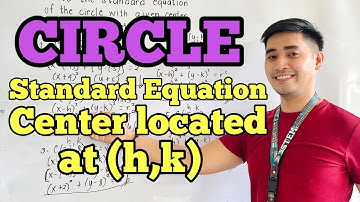 Circles | STANDARD EQUATION OF A CIRCLE w/ CENTER LOCATED at (h,k) GIVEN RADIUS | Pre - Calculus |