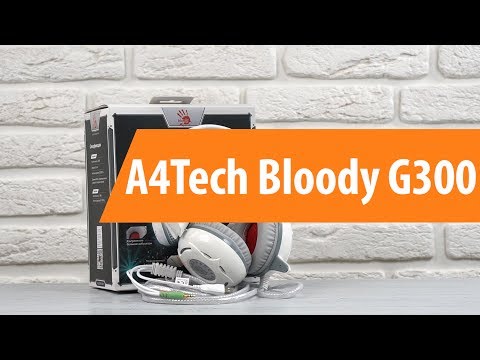 Распаковка A4Tech Bloody G300 / Unboxing A4Tech Bloody G300