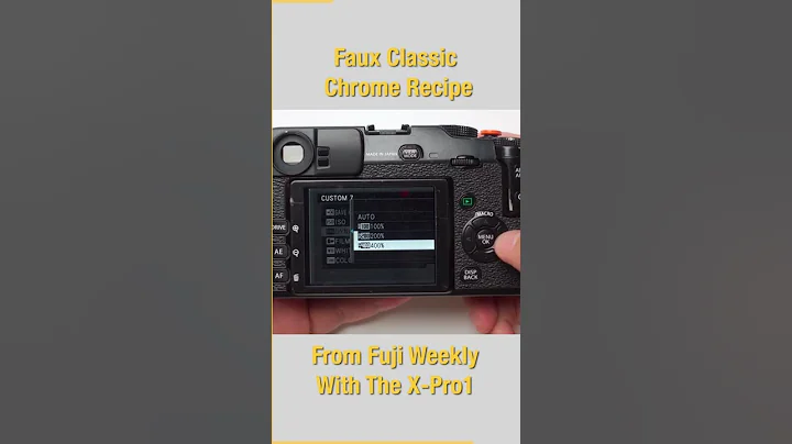 Fujifilm X-Pro1 Simulation Recipes Guide #Shorts