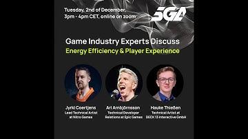Game Industry Experts Discuss Energy Efficiency and Player Experience