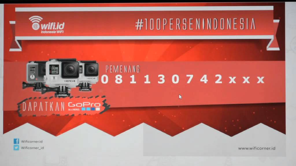 Pemenang Undian wificorner 