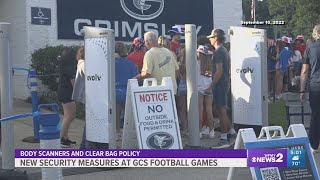 Clear bag policy in effect at Guilford County School games