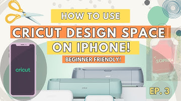 How to use Cricut design space on your iPhone (BEGINNER FRIENDLY)