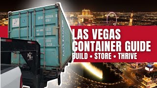 Shipping Containers in Las Vegas: Smart Builds, Real Business, Instant Storage