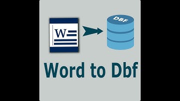 word to dbf converter