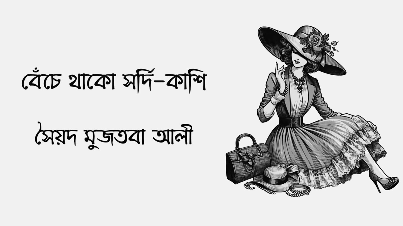 বেঁচে থাকো সর্দি কাশি - সৈয়দ মুজতবা আলী | অলির গল্পের দুনিয়া (Olir Golper Duniya)