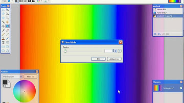 e*pvper Paint.Net Rainbow / Regenbogen Wallpaper