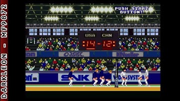 Neo Geo CD - Power Spikes II © 1995 Video System - Gameplay