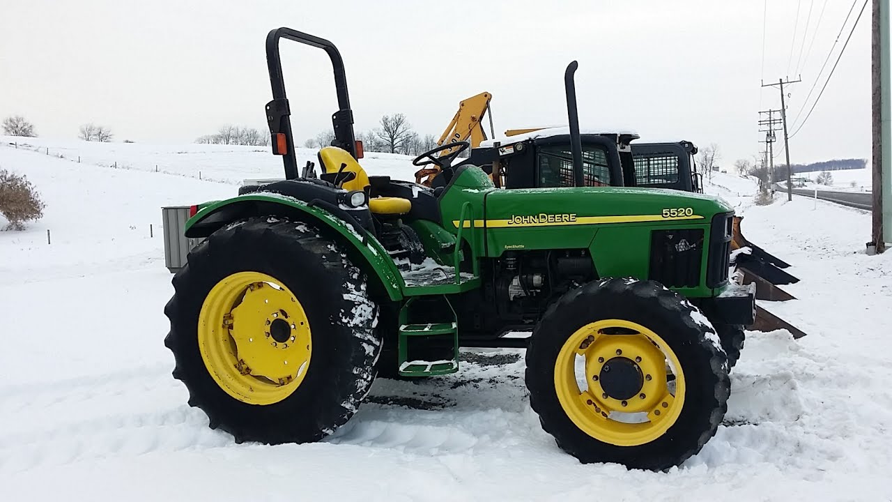 2002 John Deere 5520 tractor YouTube
