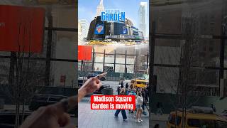 Madison Square Garden is moving