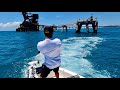 GIANT TREVALLY, BLUEFIN TUNA, BARRAMUNDI FISHING this clip has it all in ONE DAY