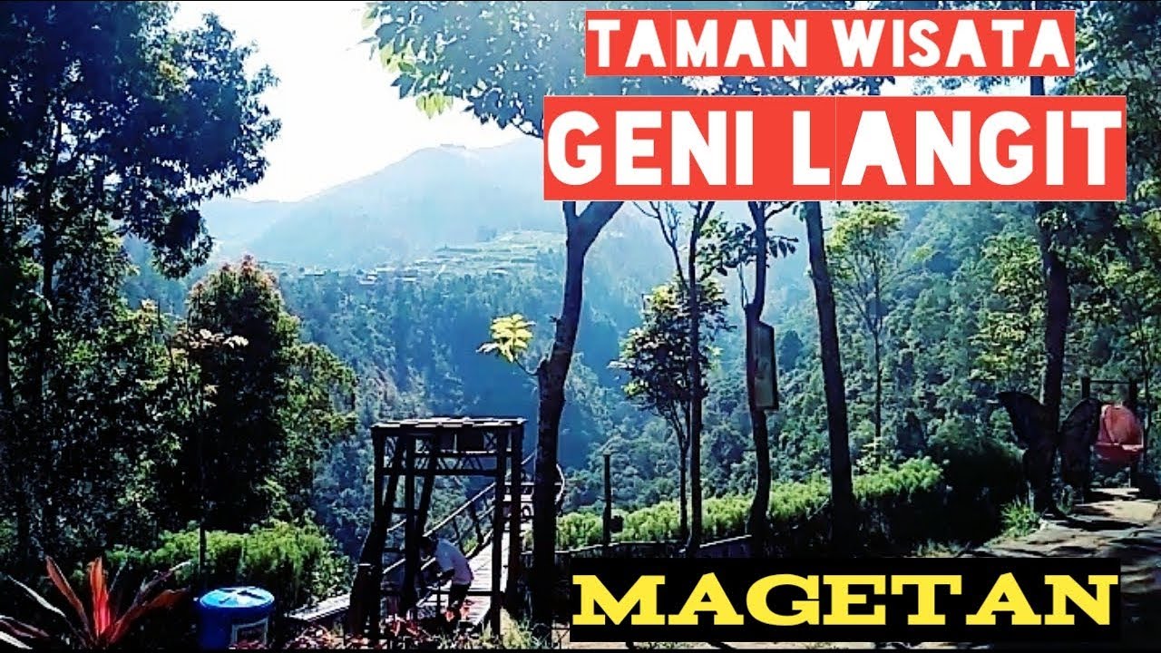 Taman Wisata Geni Langit Magetan Youtube