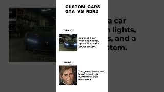 custom cars gta vs rdr2