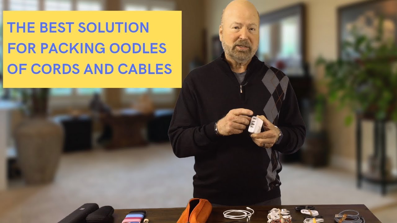 The Best Solution for Packing Oodles of Cords and Cables in Your Carry