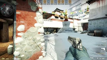 CS GO arms race no deaths - ar_monastery