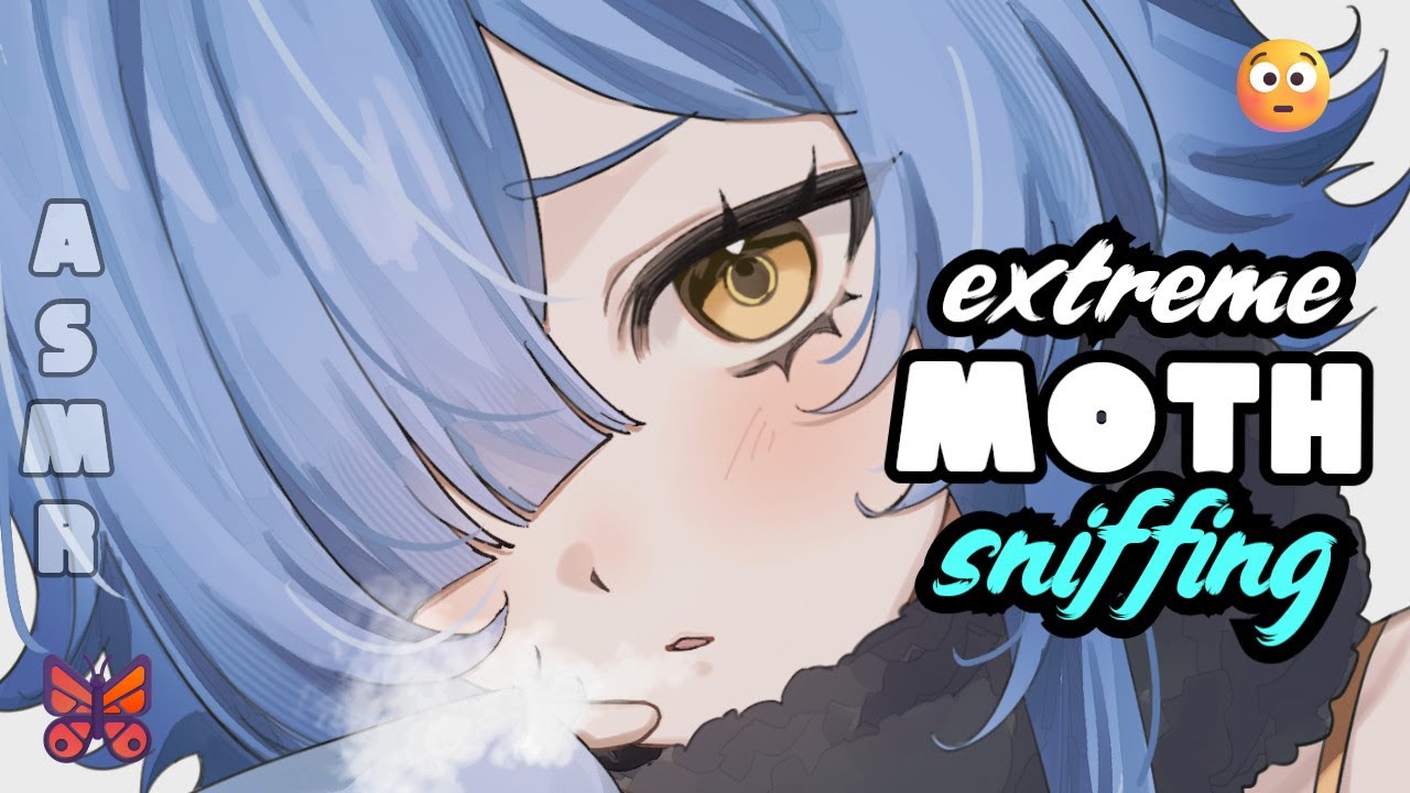 【ASMR】Intense Moth Sniffa! 💢