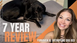 Furhaven XL Orthopedic Dog Bed 7 Years Use Review