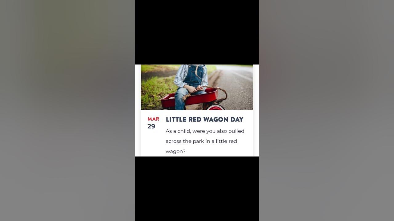 little-red-wagon-day-29-march-youtube