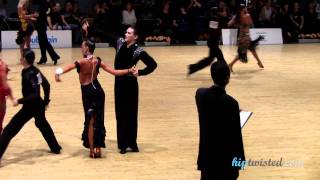 Dmitri Pakhomov - Alessandra Mason, Evry Danse 2011, IDSF Int. open latin, 3. round - rumba