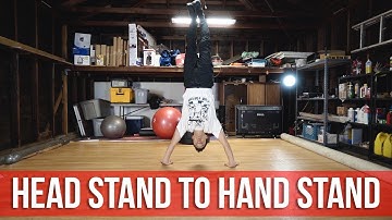 How To Breakdance | Head Stand To Hand Stand