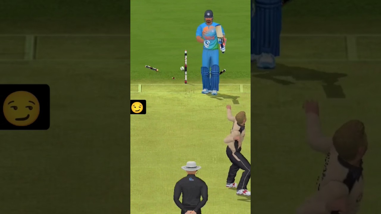 Real Cricket 22" When Everything goes wrong u can't do anything 