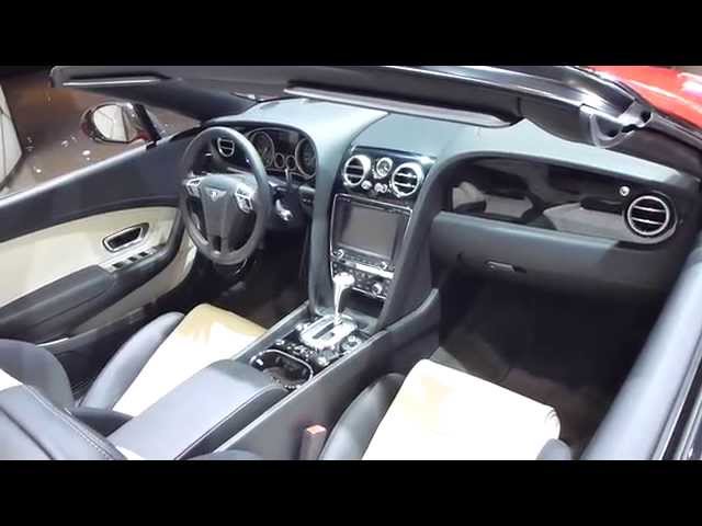 2013 iaa bentley gtv8s convertible 4 0 v8 twin turbo 525 hp