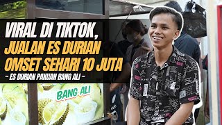 DURIAN ICE GOES VIRAL IN BOGOR CITY, 1000 CUPS ARE SOLD OUT IN A DAY!!