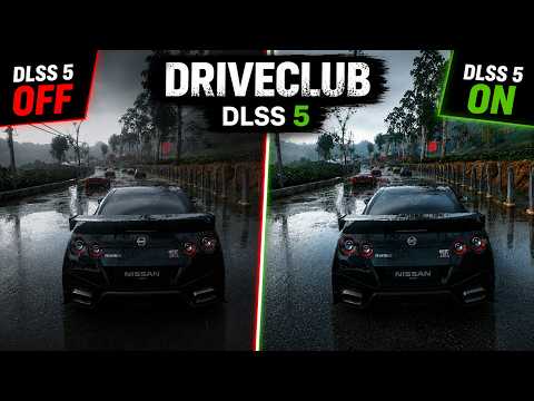 Driveclub DLSS 5 ON vs OFF Gameplay and Graphics Comparison