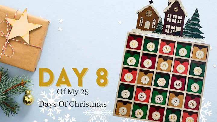 Day 8 of my 25 days of Christmas // MDF Advent Calendar