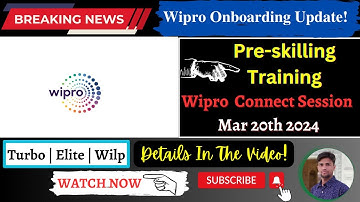 Wipro Connect Session:- 20th March 2024 | Wipro Onboarding Update | Turbo, Elite, Wilp ✅🔥