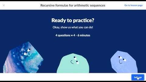 Sequences - Recursive Formulas for Arithmetic Sequences
